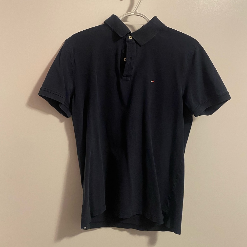 Tommy Hilfiger Navy Polo T-shirt